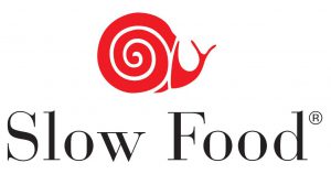Logo característico de Slow Food