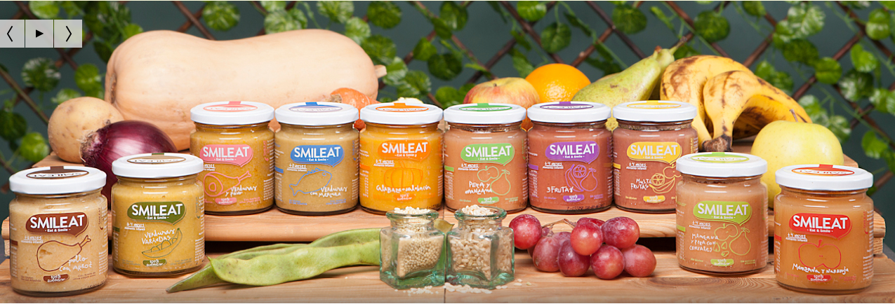ᐅ Potitos ecológicos Smileat: lo mejor para tu hijo viene en forma de tarrito