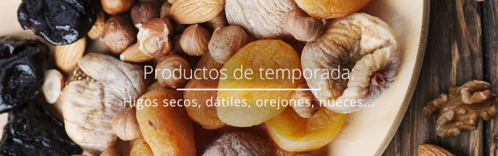 frutos secos de temporada en mentta