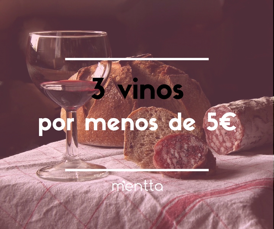 buenos vinos tintos por menos de 5 euros