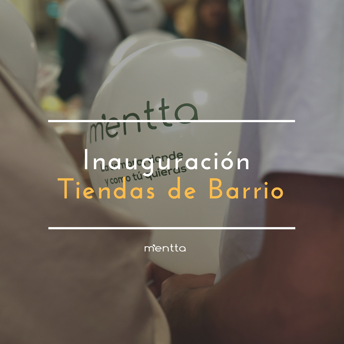 Evento inauguración Tiendas de Barrio